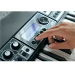 Casio CT-S500C2 61-Key Portable Keyboard – Black with Adapter, Touch-Sensitive Keys, MIDI, Bluetooth