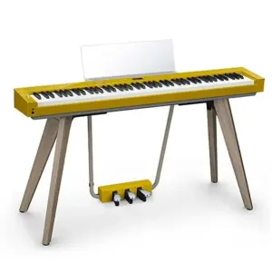 Casio PX-S7000HMC2 Privia Digital Piano – Hybrid Wooden Keys, Smart Hybrid Hammer Action, Home Studio Ready