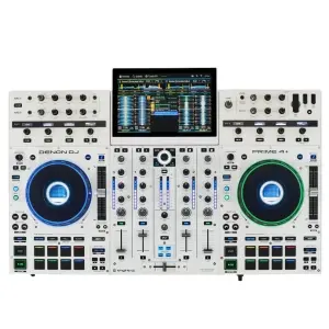 Denon DJ Prime 4+, advanced standalone DJ system, White