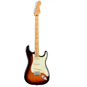 Fender 0147312300 Player Plus Stratocaster Maple Fingerboard, 3-Color Sunburst Electric Guitar