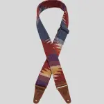Fender 2-Inch Zion Guitar Strap – Copper Aztec | Adjustable & Comfortable Guitar Strap with Bold Design