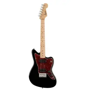 Fender 0370126506 Squier FSR Mini Jazzmaster Electric Guitar Black