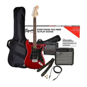 Fender 0371824409 AF Pk Strat Hss Car Gb 230V Uk