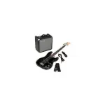 Fender 0371982406 Squier Affinity Precision PJ bass guitar package - Black