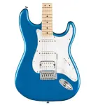Fender 0372820402 Squier Affinity Series Stratocaster HSS Electric Guitar Package Lake Placid Blue