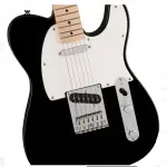 Fender 0373452506 Sonic Telecaster® Maple Fingerboard White Pickguard Black