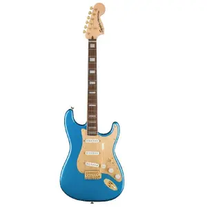 Fender 0379410502 SQ 40 STRAT LRL GHW GPG Electric Guitar- Lake Placid Blue