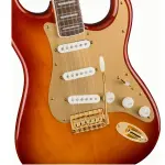 Fender 0379410547 Squier 40th Anniversary Gold Edition Stratocaster - Sienna Sunburst Electric Guitar
