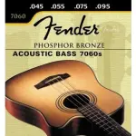 Fender 7060 Acoustic Bass Strings – Phosphor Bronze, .045-.100