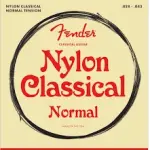 Fender 0730100400 Classical Guitar Strings - 100% Clear Nylon for Professional Performance
