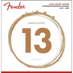 Fender 860M Phosphor Bronze Coated Acoustic Guitar Strings – Medium Gauge 13-56