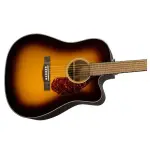 Fender 0970213332 CD-140SCE Dread Acoustic Guitar- Sunburst w/case WN
