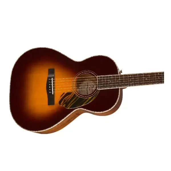 Fender 0970320303 Ps-220E Parlor Acoustic Guitar - Vintage Sunburst