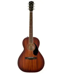 Fender 0970320337 PS-220E PARLOR Electric Guitar -Aged Cognac Burst