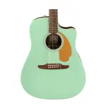 Fender 0970713557 Fsr Redondo Player Acoustic Guitar , Walnut Fingerboard, Surf Green