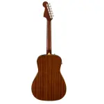 Fender - 0970722540 Malibu Player Walnut Fingerboard White Pickguard Fiesta Red