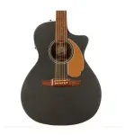Fender 0970743069 Limited Edition NewPorter player acoustic Electric Guitar in Charcoal Frost Metallic