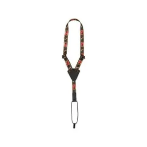 Fender 0990630002 Black/Yel/Red Ukulele Strap