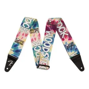 Fender 0990639005 2 Woodstock Strap , Tie Dye