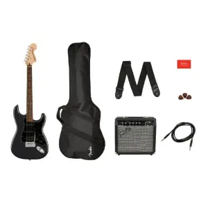 Fender Affinity Series™ Stratocaster® HSS Pack Complete Guitar Bundle – Classic Tone & Versatile Playability
