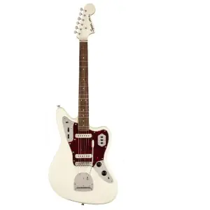 Fender Classic Vibes 60S Jaguar LRL TSPG MH 0374092505 Electric Guitar-Olympic White