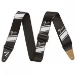 Fender Competition Stripe Guitar Strap - Silver 0990647024