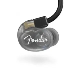 FENDER Dxa1 - Professional Transparent Charcoal In-Ear Monitors for Clear Sound
