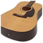 Fender FA-115 Acoustic Guitar Pack – Beginner full-size Dreadnought Bundle for Right-Handed Players