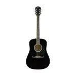 Fender FA-125 Dreadnought Acoustic Guitar – Black | Model 0971210706
