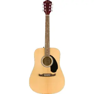 Fender FA-125 Dreadnought Acoustic Guitar with Bag – Natural Finish