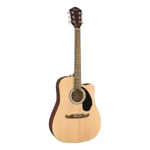 Fender FA-125CE Dreadnought Acoustic-Electric Guitar – Natural Finish