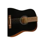 Fender FA-15 3/4 Size Acoustic Guitar – Black with Gig Bag