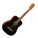 Fender FA-15 3/4 Size Acoustic Guitar – Black with Gig Bag