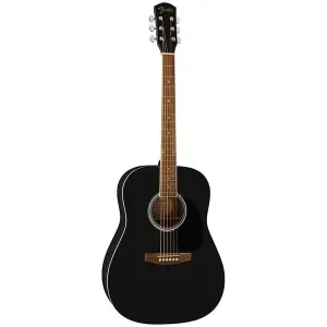 Fender FA-25 Dreadnought Acoustic Guitar – Black Finish