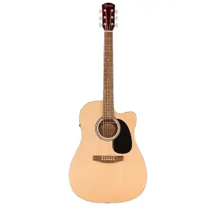 Fender FA25CE Dreadnought Electro Acoustic Guitar – Natural Finish
