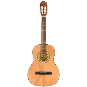 Fender FA-25N Classical Acoustic Guitar – Natural Finish, Walnut Fingerboard – Model 0971540021