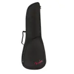 Fender FU610 Soprano Ukulele Gig Bag – Lightweight & Stylish Protection – Black