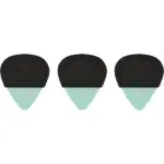 Fender Mojo Grip 3-Pack Delrin Guitar Picks .46mm