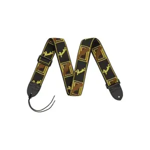 Fender Monogrammed Strap Adjustable 2" Guitar Strap – Classic Fender Style & Comfort - Model 0990681000