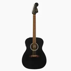 Fender Monterey Standard - Acoustic-Electric Guitar with Walnut Fingerboard and Black Finish