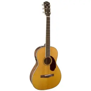 Fender PM-2 Paramount Standard Parlor Acoustic Guitar, Rosewood Fingerboard, Natural 0960252221