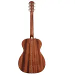 Fender PO-220E Orchestra Acoustic-Electric Guitar – Aged Cognac Burst
