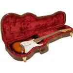 Fender Poodle Case for Stratocaster/Telecaster – Brown Vintage-Inspired Soft Gig Bag (0996105322)