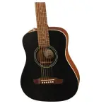 Fender Redondo Mini Limited Edition Acoustic Guitar – Black Top with Bag (0970710106)