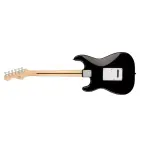 Fender Squier Sonic Stratocaster Electric Guitar – Black | Classic Strat Style for Beginners- Model (373152503 )