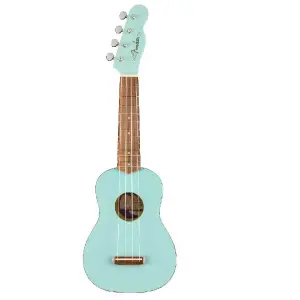Fender Venice Soprano Ukulele Compact & Stylish – Classic Tone & Easy Playability