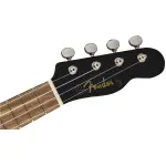 Fender Venice Soprano Ukulele Compact & Stylish – Satin Black Finish(0971610706)