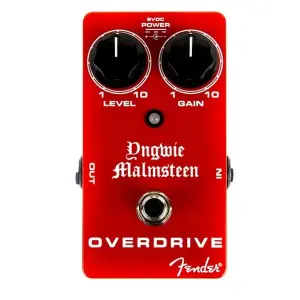 Fender YJM Overdrive Guitar Effects Pedal – Yngwie Malmsteen Signature