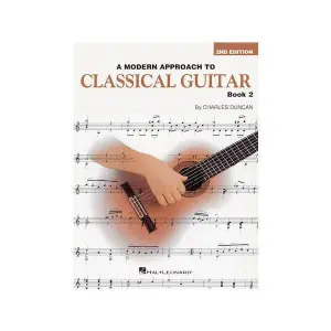 Hal Leonard A Modern Approach to Classical Guitar – 2nd EditionBook 2 – Book Only - Education Book for Guitar
