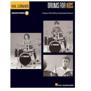 HAL LEONARD DRMINS DRUMS FOR KIDS BK - Education book For Drums